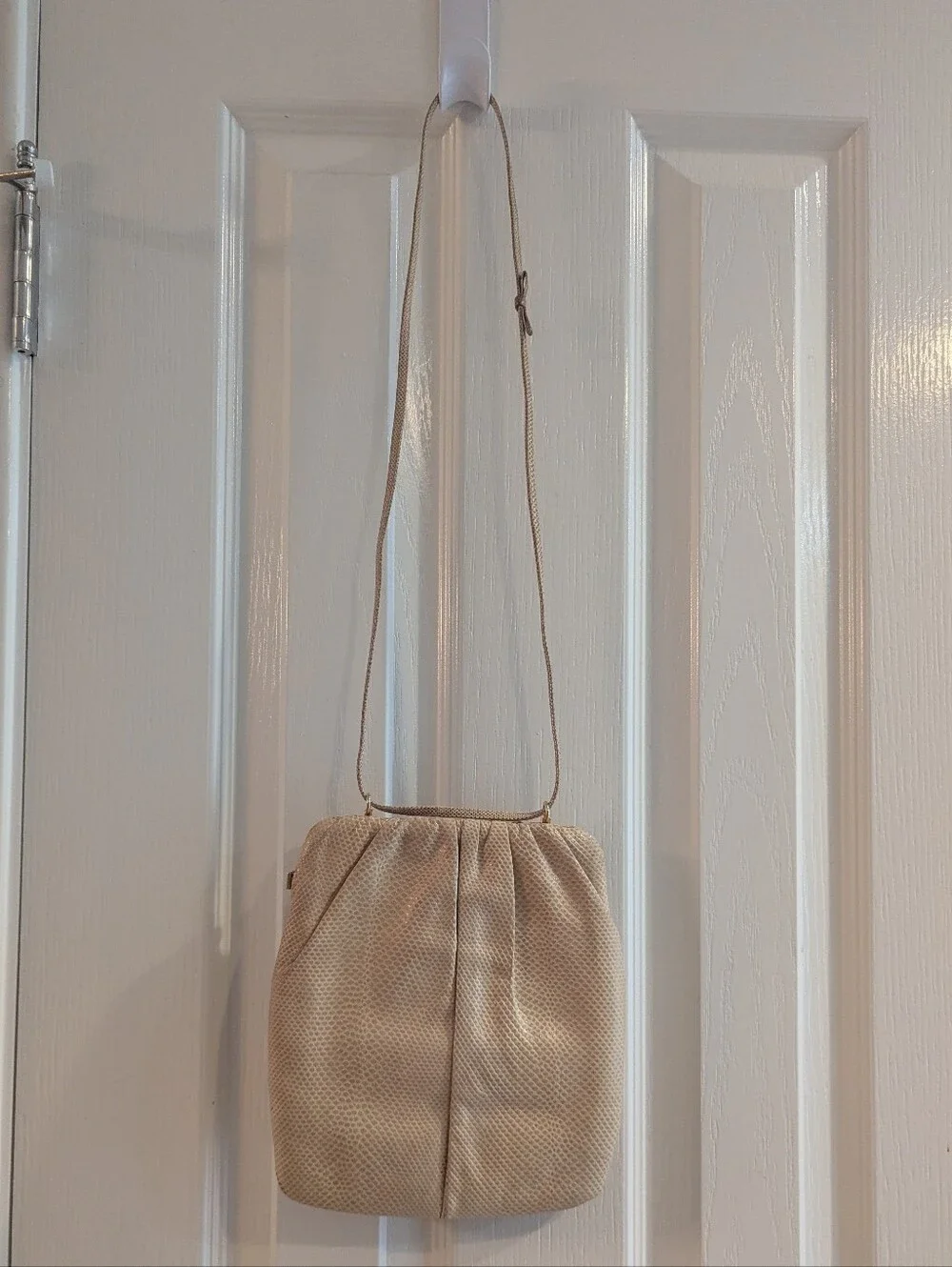 Vintage Judith Leiber Snakeskin Leather Bag